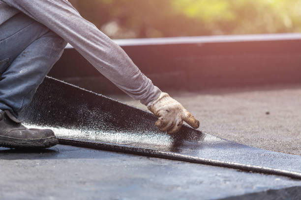 Professional Crawl Space Encapsulation technician working in Monmouth Beach, NJ